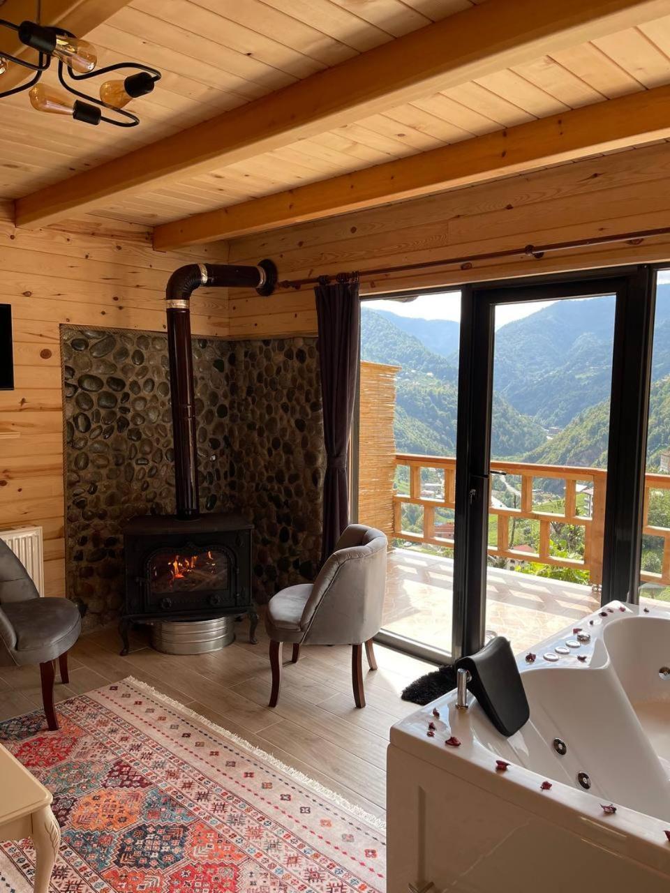 Ekakta Bungalov Çamlıhemşin エクステリア 写真
